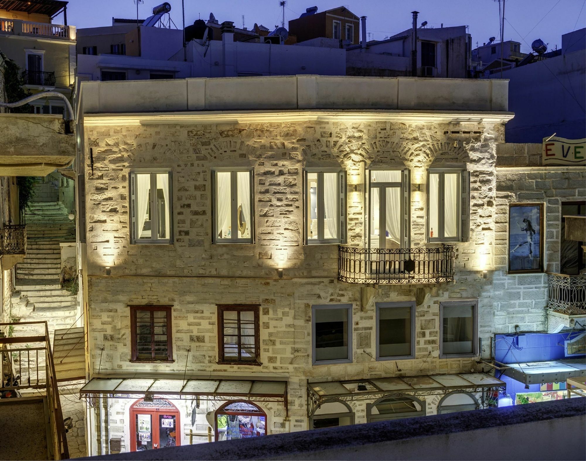 1844 Suites Syros Ermoupoli Bagian luar foto