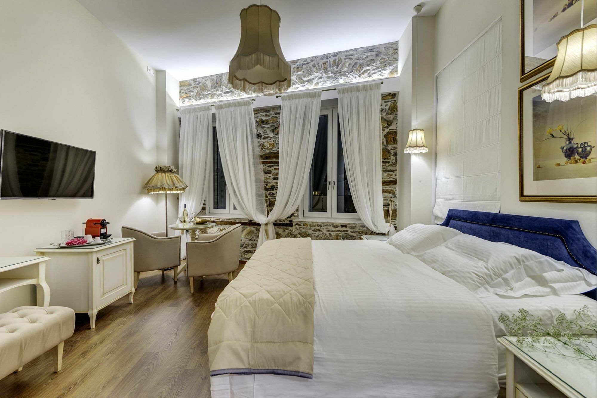 1844 Suites Syros Ermoupoli Bagian luar foto